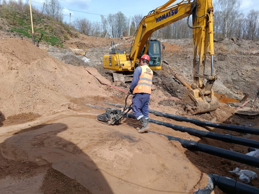 Завершены работы по строительству водопроводного дюкера от города Кинешма до города Заволжск